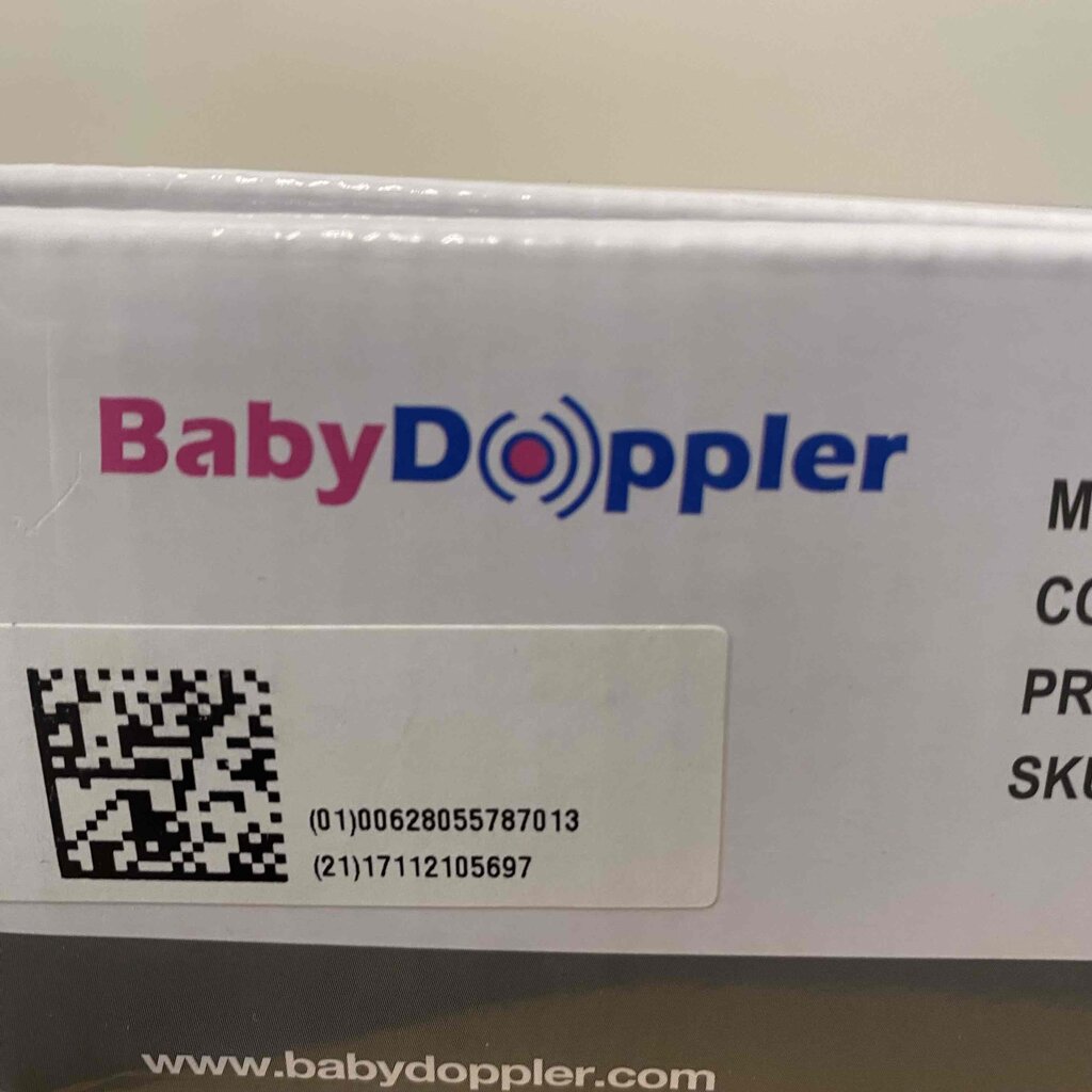 BabyDoppler Sonoline B Fetal Doppler, Blue (Retails for $90)