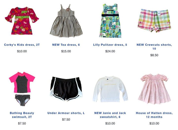 Two month update + launching our online store! - Merry Go Rounds - curated kids' consignment