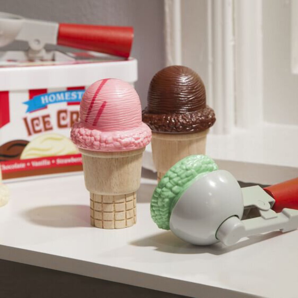 Melissa & Doug Scoop & Stack Ice Cream Cone Play Set