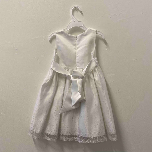 Orsolini White Sparkle Special Occasion Dress – Size 98 (US 3)