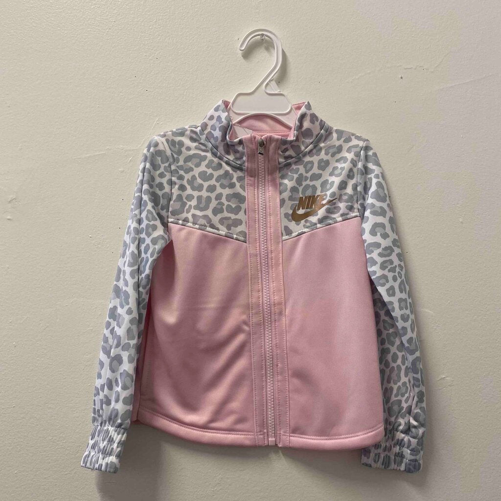 Nike Leopard Print Track Jacket, Girls 4T (New)