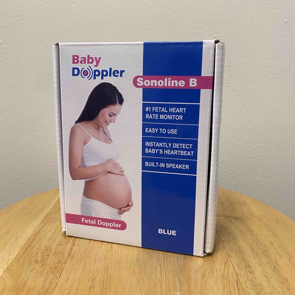 BabyDoppler Sonoline B Fetal Doppler, Blue (Retails for $90)