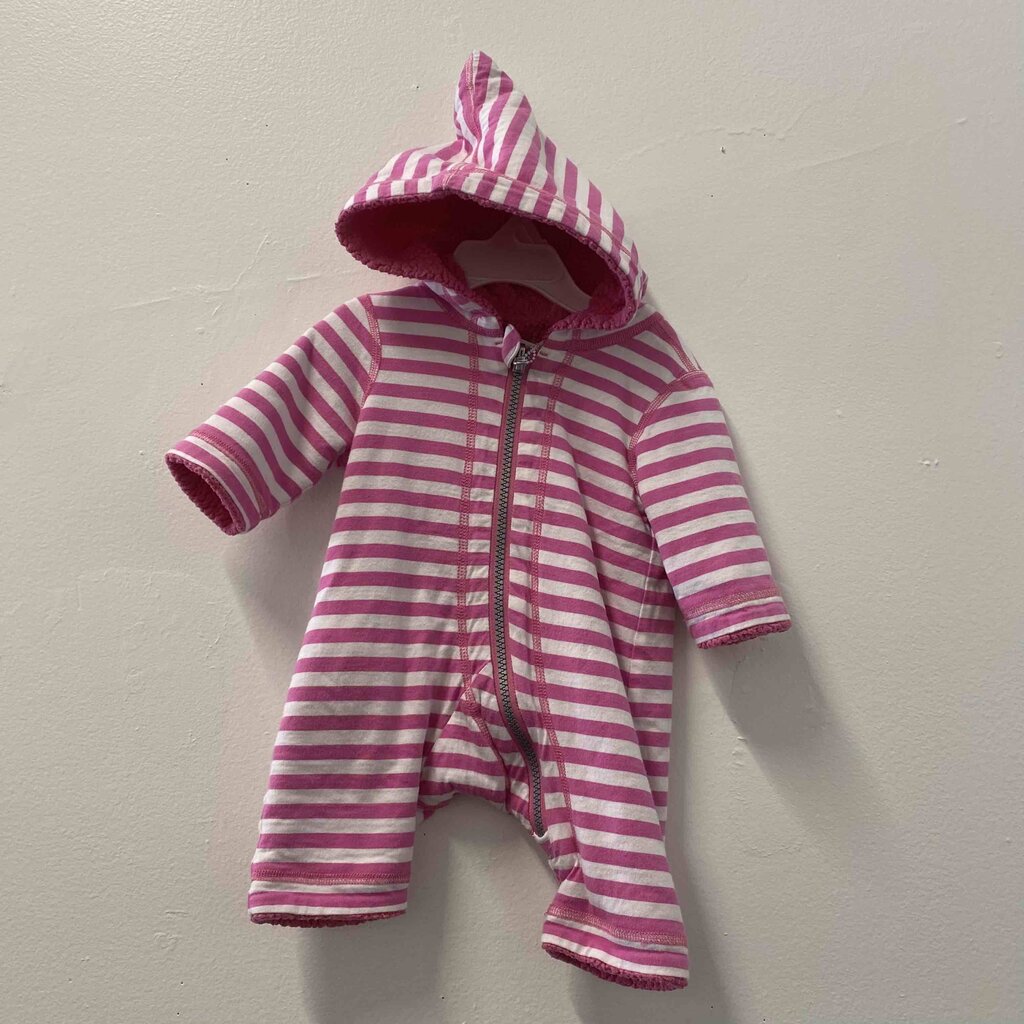 Hanna Andersson Reversible Fleece Bunting, Baby 0-3 Months