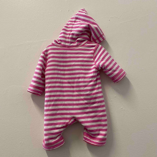 Hanna Andersson Reversible Fleece Bunting, Baby 0-3 Months