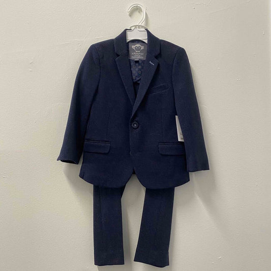 Appaman Navy Blue Two-Piece Suit, Boys 4