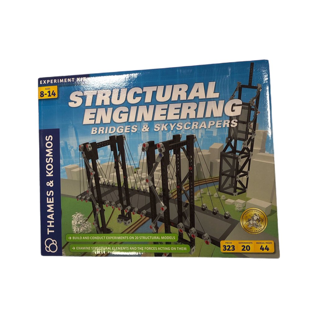 Structural Engineering Bridges & Skyscrapers Experiment Kit