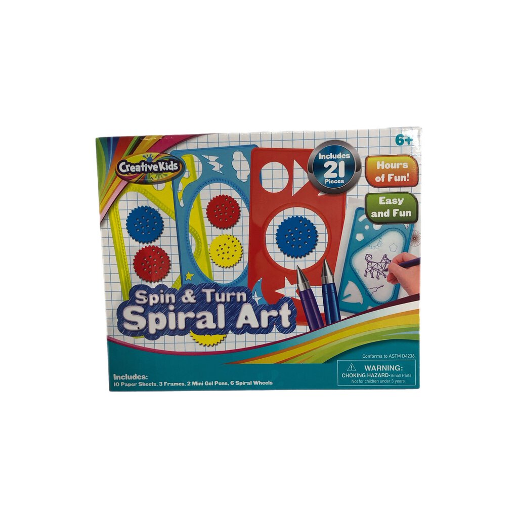 Creative Kids Spiral Art