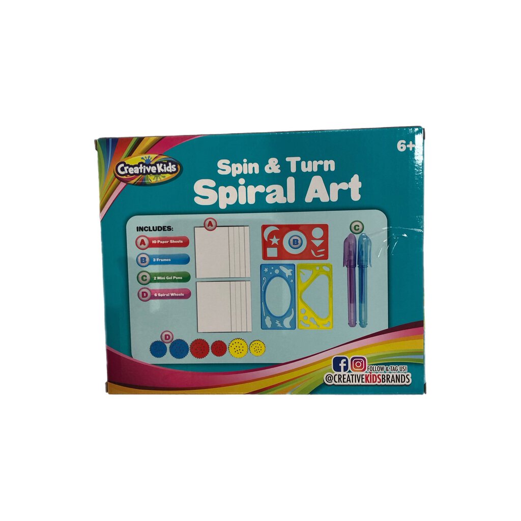 Creative Kids Spiral Art