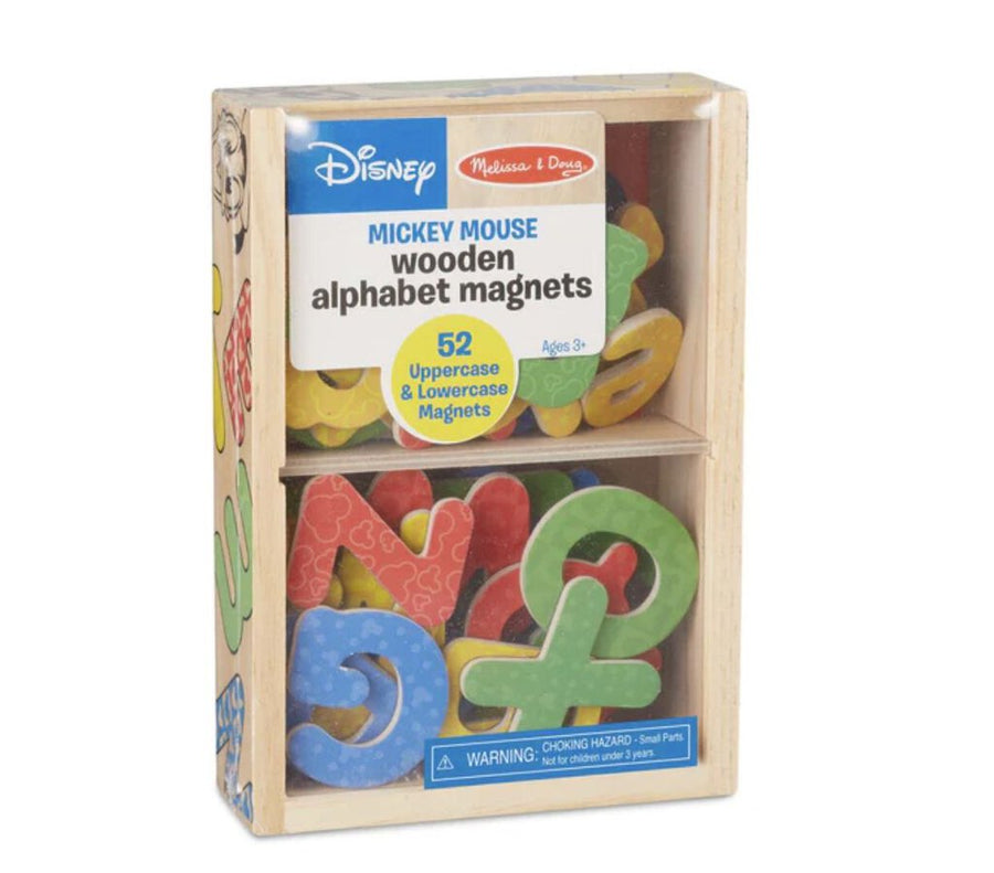 Melissa & Doug Mickey & Friends Wooden Alphabet Magnets