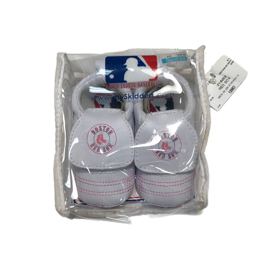NEW Red Sox crib shoes, 3-4