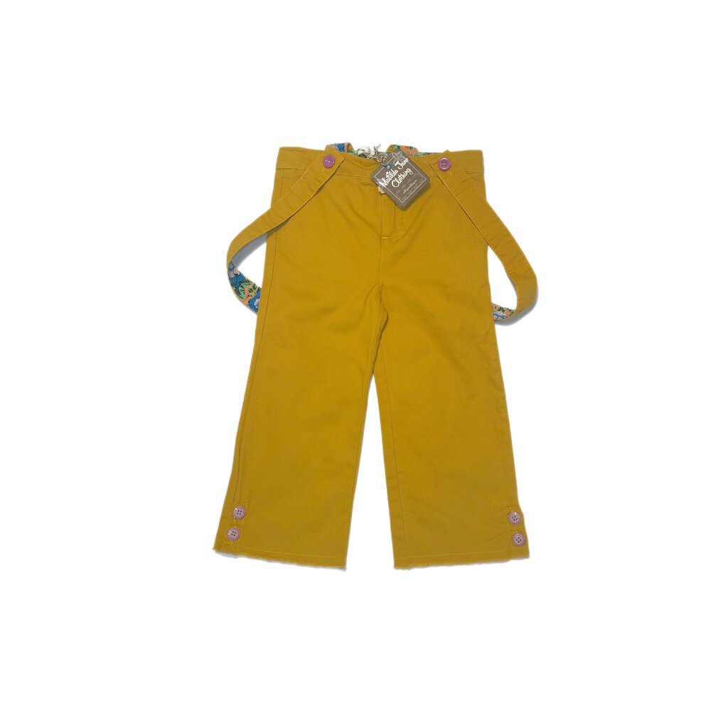 NEW Matilda Jane pants w/ suspenders, 4