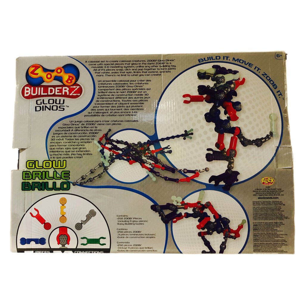 Zoob builderz glow hot sale dinos