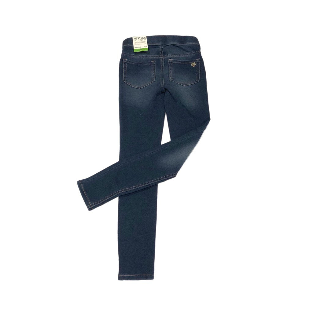 NEW Justice fleece-lined pants, 10
