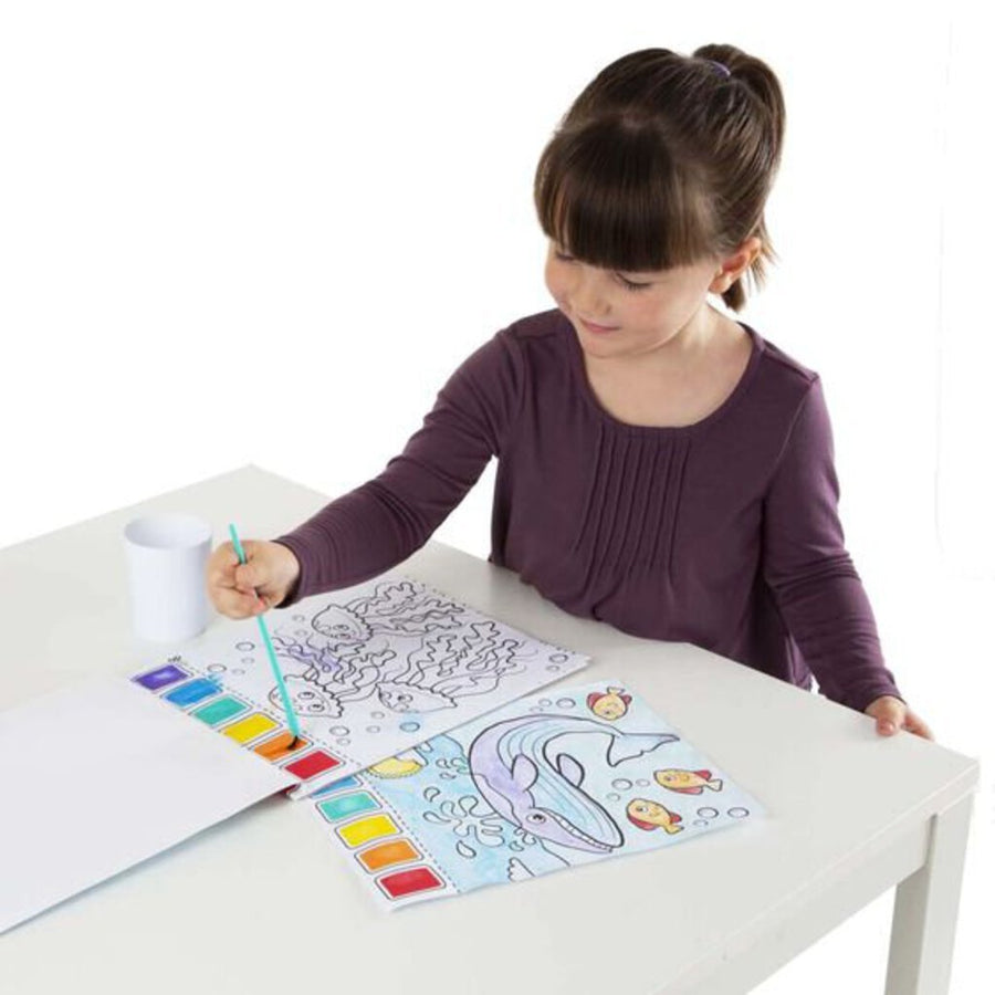 Melissa & Doug Paint with Water Art Pad - Ocean - Merry Go Rounds - curated kids' consignment